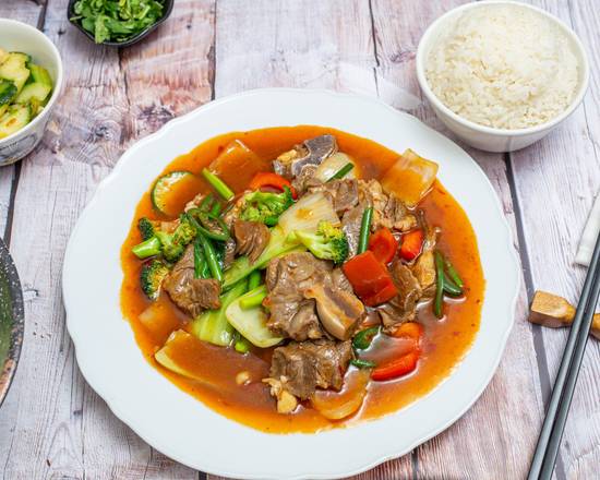 Spicy Stewed Lamb Chops 黄焖羊肉